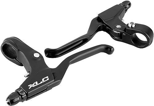 XLC Bremshebelset BL-C01, Alu, schwarz/schwarz, für Cantibrake
