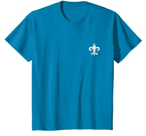 lys, fleur de lys, fleur de lis, héraldique, France, T-Shirt