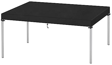 VANSHEIM Abdeckung Gartentisch Abdeckung Tischplatte Schutzhülle für Gartentisch Abdeckung Wasserdicht Abdeckhaube Gartentisch Abdeckplanen für Tische Terrassentisch Abdeckung 160x90x15cm