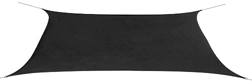ARKEM Parasole a Vela Oxford Rettangolare 4x6 m Antracite,T enda a Vela Impermeabile Rettangolare Vela Ombreggiante Parasole Protezione Raggi U V per Esterno Giardino terrazza