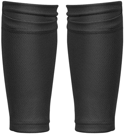 Pyroclasia Fußballsocken Schienbeinschonerhalter Stutzenhalter Fußball Schienbeinschoner Socken Strumpf überzieher Sleeve Stutzen Halter mit Optimierter Einstecktasche Ausrüstung für Kinder