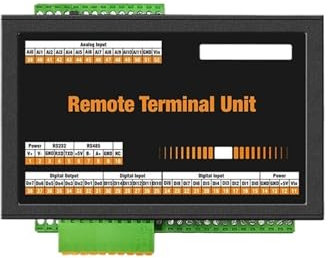 YUANFAHHH Adaptador Serial a Ethernet Módulo Ethernet Modbus Rtu TCP Io Serie CWT7100 RS485 RS232 (Color : CWT7100-808D(T))