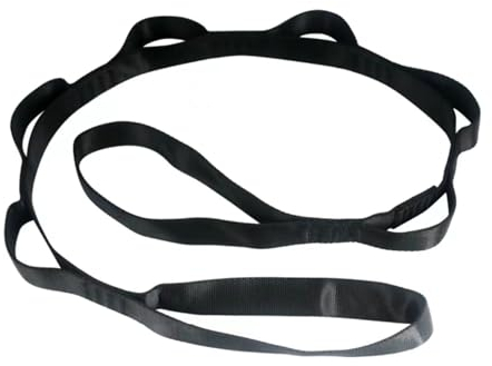 Okaywork Daisy Chain für Dip Gürtel & Weight Belt, Lifting Straps, Gewichthebergürtel, Vielseitig für Klettern, Aerial Yoga & Gym – Robustes Gewichtsgürtel-Design, Trainingsgürtel für Damen und Herren