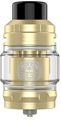 Atomizador Z Sub Ohm Tank 5 ml Resistencias Z Coil Mesh Z1 0,4ohm/0,2ohm Top Fill 810 Drip Tip Para Box Aegis SOLO 3 T200 Mod Vaporizador Original (Dorado) - No Nicotine