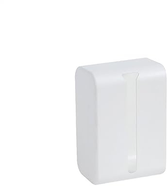 Taschentuchbox Wand montiert Tissue Box Papier Handtuch Halter for Küche Büro Serviette Container Tücher Papier Lagerung Box Tissue Halter Tücherbox(Weiß)