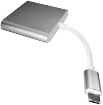 TINEASUR Adaptador USB Displayport 4K para Plug-and-Play Compatible Televisores y Proyectores Cable de Aluminio 1.8m Color Negro