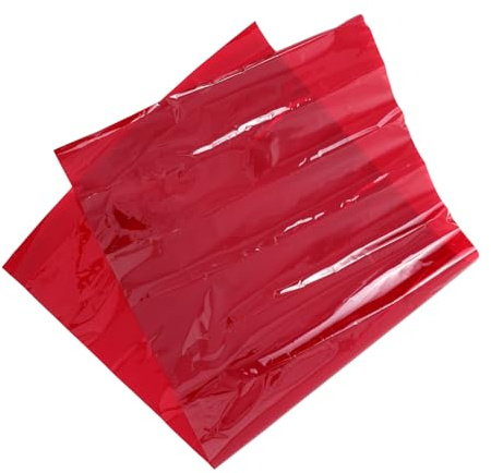 GRIRIW Farbfolie Roter Sonnenuntergang Filter Pet Film für Stimmungsbeleuchtung Schlafzimmer Farbige Lichtfilter für Fotografie und Kreative Lichtgestaltung