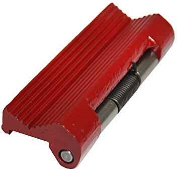 Rohrspannbacke 115 mm abklappbar für Profi-Schraubstock KF 115