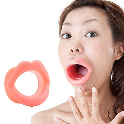Naisicatar Tensor De Músculos Faciales Anti-Arrugas Silicona Antiarrugas Cara Más Delgada Boca Ejercicio Muscular Cara Tensor Labios Trainer Face-Lift X 1