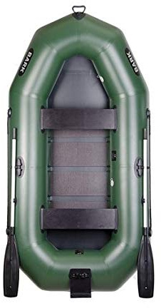 BARK Schlauchboot für 2 Person 2.70 m Paddelboot Ruderboot Motorboot Angelboot Heckspiegel Lattenboden Scheuerleiste Tent Motorboot B-270 B-270N B-270NP 2.7 m 270 cm