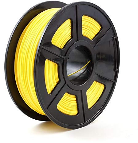 FAN-MING-N-3D, 3D-Drucker-Filament, 1,75 mm, 1 kg, PLA, PETG, TPU, Nylon, Kohlefaser, leitfähig, ABS, PC, POM, ASA, Holz, HIPS, PVA-Kunststoff-Filament (Farbe: PLA dunkelgelb)