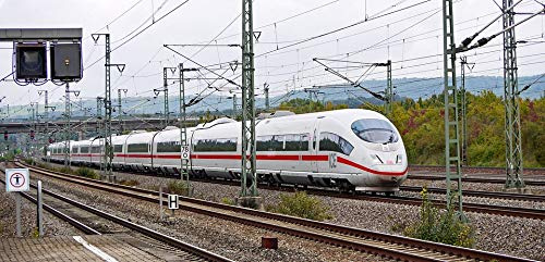 Home Comforts Deutsche Bahn High-speed Rail Line Ice-20 Inch By 30 Inch Laminated Poster With Bright Colors And Vivid Imagery-Fits Perfectly In Many Attractive Frames