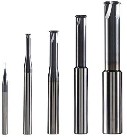 1 Stück Hartmetall-Gewindefräser einschneidige Gewindefräser CNC-Gewindefräser Bohrfräser ersetzen Gewindebohrer für Metall,P0.5-D2.35-H4