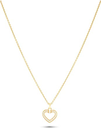 JETTE Damen-Kette 925er Silber 23 Zirkonia 32018380