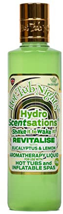 Hot Tub Nights Hydro Scentsations Aromatherapy Liquid ( Revitalise With Eucalyptus & Lemon 1 x 250ml)