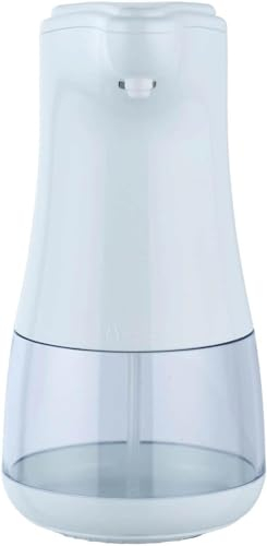 Desinfektionsspender mit Sensor, Desinfektionsmittel und Seife ohne Kontakt, aus Kunststoff, 9,5 x 19,5 x 13,5 cm, 360 ml, transparent