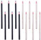 ZYNERY 12 Stück Stoff Marker Stift, Nähen Bleistift, Stoffkreide, Kreidestift Trickmarker, Schneiderkreide für DIY, Nähen, Basteln, Markieren von Stoffen, Nähmarker (6 Blau + 6 Weiß)