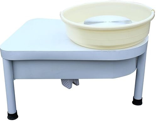 CLEADONG Töpferscheibe Maschine 250w Töpferstudio Elektrische Töpferscheibe Maschine 25cm Töpferei Pottery Wheel Tragbare Tischtöpferscheibe Maschine Keramikdrahtziehmaschine Für DIY Töpferanfänger
