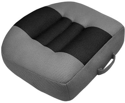 Sonhomay Auto-Sitzerhöhung, tragbar, ergonomisches Sitzkissen, Erhöhung der Höhe, Boost-Matte mit Griff, für Auto, Büro, Zuhause