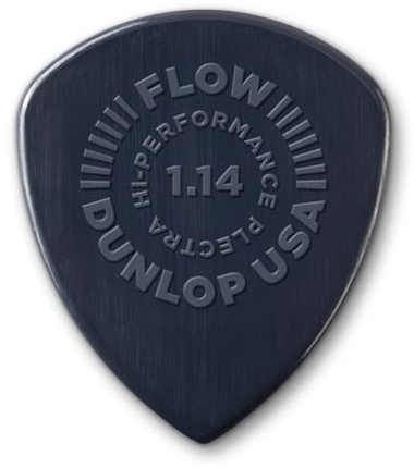 Dunlop Nylon + Durchfluss-Plektrum, 1,14 mm, 72 Stück