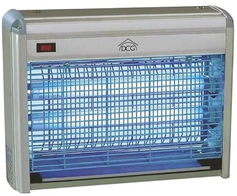 Avilia - Lampada Antizanzare Elettrica per Interni ed Esterni con Griglia 230V, Tubi UV ad Alta Efficienza, Vaschetta Raccogli Insetti e Struttura Protettiva in Metallo