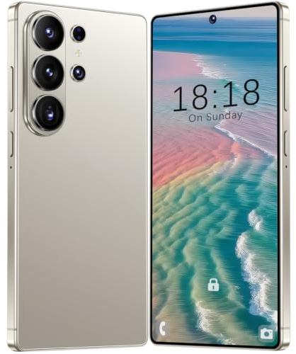 viqee 5G Smartphone 8+256GB, 6.9 HD, 6000mAh, 21+8MP, Dual SIM | 5G, Android 14, Simlockfrei, Face ID, OTG, Dual-SIM, ohne Vertrag, 6,9 Zoll HD-Display, 6000 mAh Akku, 21+8 MP Kamera