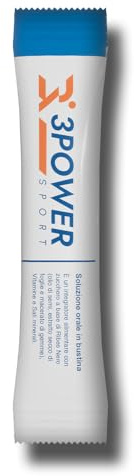 3POWER SPORT Suplemento oral de recuperación muscular – 20 bolsitas de 10 ml | Triple acción grosella negra – Vitamina E – Zinc | Antiinflamatorio natural antioxidante | Reduce la inflamación después