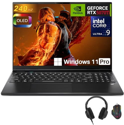 Acer Predator Helios Neo 16S Gaming Laptop, NVIDIA GeForce RTX 5090 GDDR7, Intel Ultra 9 275HX,