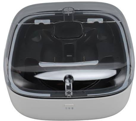 SENECESLI Station de Chargement pour 3, Station de Chargement pour Contrôleur de Lunettes VR avec Charge Rapide et Batterie, pour Accessoires de Casque VR et Sessions de Jeu Prolongées