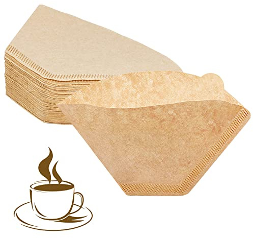 YQL #2 Cone Coffee Filter, 200 Count Coffee Filters 2 Cone Paper, Unbleached Disposable Coffee Filters Fit for Drip Coffee Maker