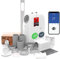 Welltec ACH1414PRO Mobile Klimaanlage | 4in1 Klimagerät: Kühlung, Heizung, Entfeuchtung, Belüftung | geschlossener Kreislauf | 14.000 BTU | max. 75 m² | WiFi | Energieklasse A | 5 Jahre Garantie