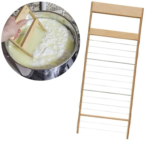 PetriStor Horizontaler Käsequarkschneider für Käseherstellung, Käse, Harfe, Käse, Quarkschneider, Handwerker, Käsemesser (1,9 cm)