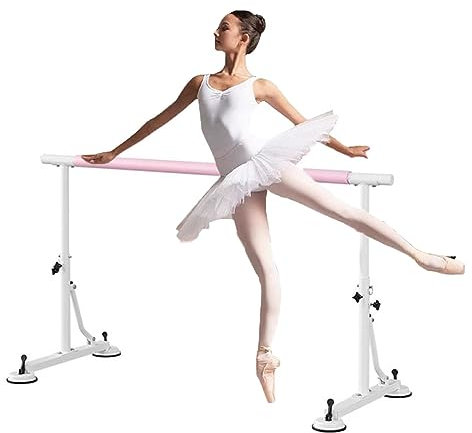 Ballettstange Höhenverstellbare Ballettstange aus Stahl for Kinder und Erwachsene, die Beindruckstange for den Haushalt kann EIN Gewicht von 250 kg tragen (Size : 1m/3.3FT)