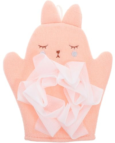 JOINPAYA Niedlicher Waschhandschuh Doppel-seiten Design Sanftes Peeling Für Empfindliche Haut Für Babybadewanne Waschbar Und Hautfreundlich Sorgt Für Gründliche Reinigung