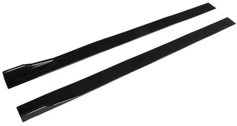 Automotive Seitenschweller 2m Auto Seitenschweller Splitter Winglet Seitenflügel Stoßstange Lippe Für VW Für Polo Für Golf Mk5 Mk6 Mk7 Für Jetta Für Passat Auto Seitenschürze