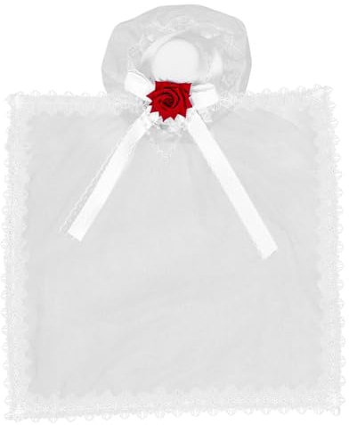 Holibanna Vintage Lolita Mini Hut Mit Schleier Für Tee-Partys Hochzeiten Und Fotoshootings Haaraccessoire Für Einzigartiges Hochzeits Und Event-Headwear