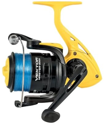 Mulinello Trabucco Vektor Master 5000 – Frizione Anteriore Micro-Regolabile, Bobina Long Cast, Filo Max Plus – Per Fondo e Feeder – Ideale per Sarago, Carpa XL e Cefalo