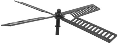 Healifty Plastic Windmill Replacement Parts Waterproof Outdoor Garden Accessories Colorful Resin Solar-Powered Decorative Yard Windmill Leaf for Courtyards and Gardens