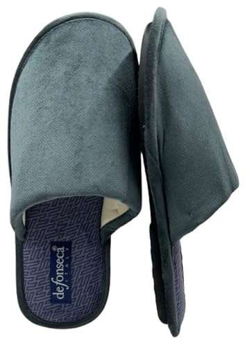 de fonseca – Pantofole Uomo Invernali, Morbide e Calde con Suola Antiscivolo da Casa