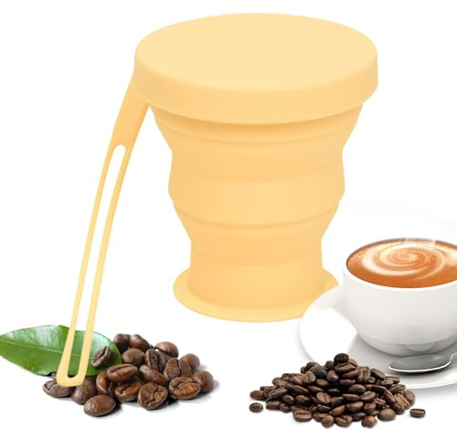 Tazas Plegables De Viaje Antiderrames Bebidas Frías Calientes Exterior