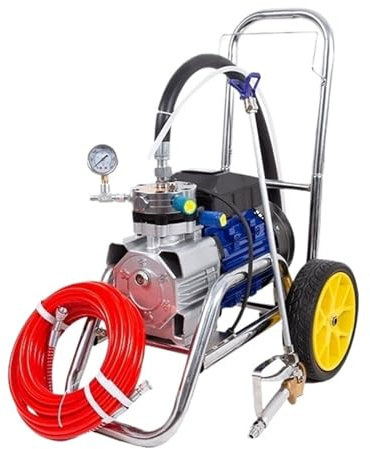 Macchina For Verniciatura A Spruzzo Di Vernice Al Lattice, Macchina For Verniciatura A Spruzzo Di Vernice Murale Elettrica Ad Alta Potenza Senza Aria Precisione Facile