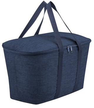 reisenthel coolerbag – kylväska av högkvalitativt polyestertyg – perfekt för picknick, shopping och på språng, Twist Navy, En Storlek, Samtida