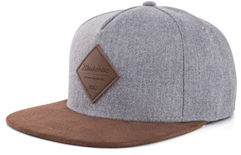 Blackskies® Port Snapback Cap | Kvinnor män basebollkeps | Basekeps med konstmocka paraply mocka | olika färger, Port Macquarie, En Storlek