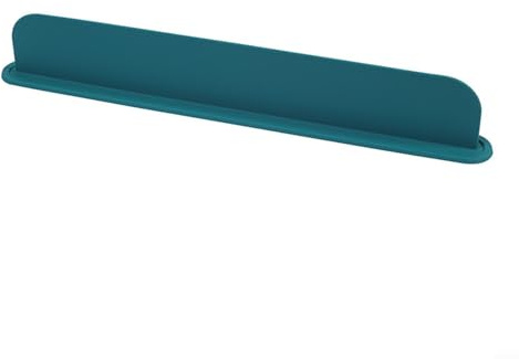 Flap per lavandino dell'acqua, 52 x 8,5 x 5 cm, con ventosa a prova di olio, paraspruzzi, barriera per lavello (verde)