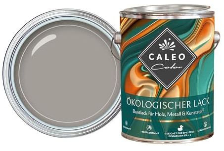 Caleo Color Peinture chat sauvage 0,15 l – Vernis écologique pour meubles – Naturel, sans solvant, convient aux jouets
