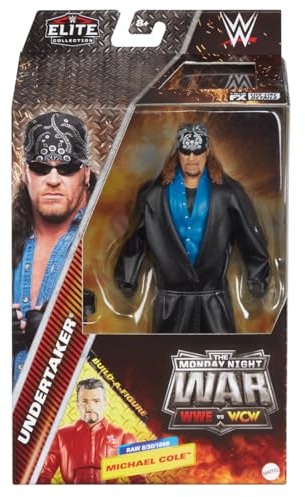 WWE The Undertaker The ABA 2025 Mattel Elite Collection Monday Night Wars Series 8 Wrestling Action Figure Toy