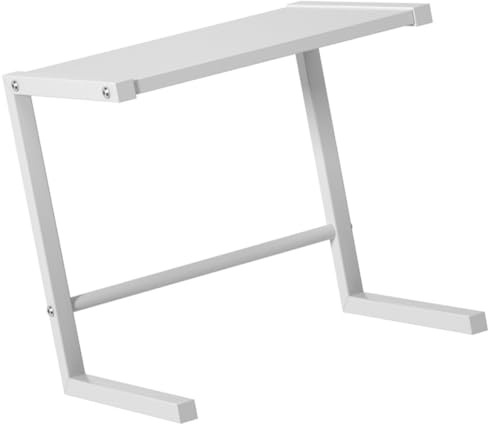 SOIMISS Estante Metálico para Microondas y Freidora de Aire Soporte Compacto para Pequeños Electrodomésticos Organizador de Cocina para Encimera Ahorro de Espacio y Almacenamiento