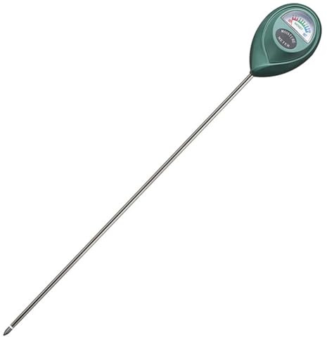 Vjsujehgy Misuratore di Umidità del Suolo A Lunga Sonda, Indicatore di Monitoraggio 'Acqua, Igrometro per Piante In Vaso, Fiori, Giardinaggio, Agricoltura, per Uso Interno Ed Esterno.