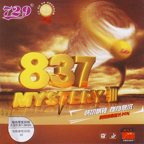 FRIENDSHIP 837-Mystery III | China Tischtennis Belag | ITTF | TT-Spezial - Schütt Tischtennis