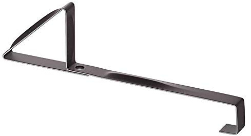 Euroshoppingonline 10 x Dachziegel-Schneefanghaken aus verzinktem und lackiertem Blech H270 mm, Braun